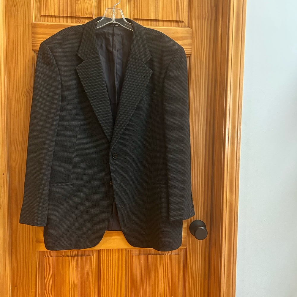 Emporio Armani Dark Gray Men's Blazer